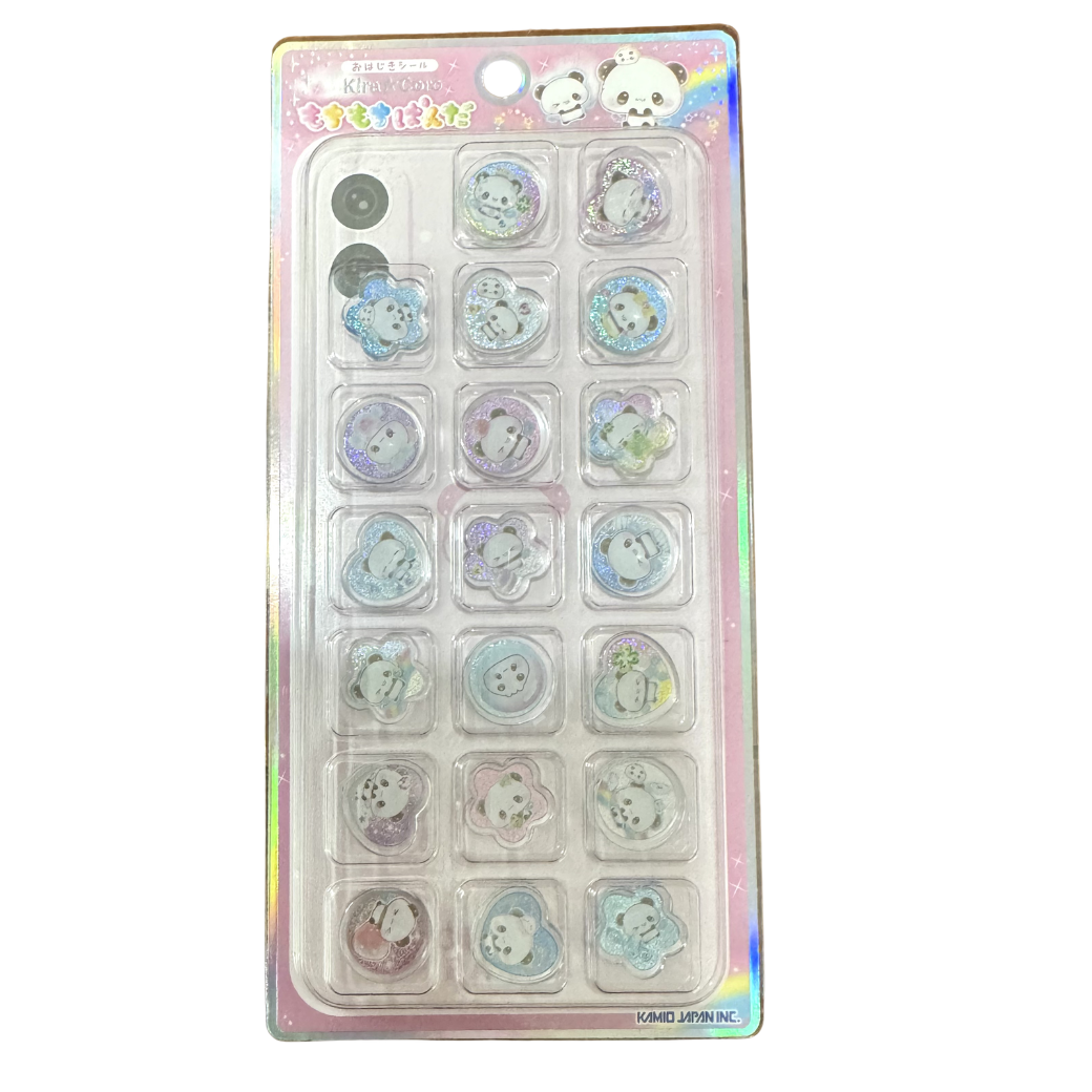 もちもちぱんだ おはじきシール