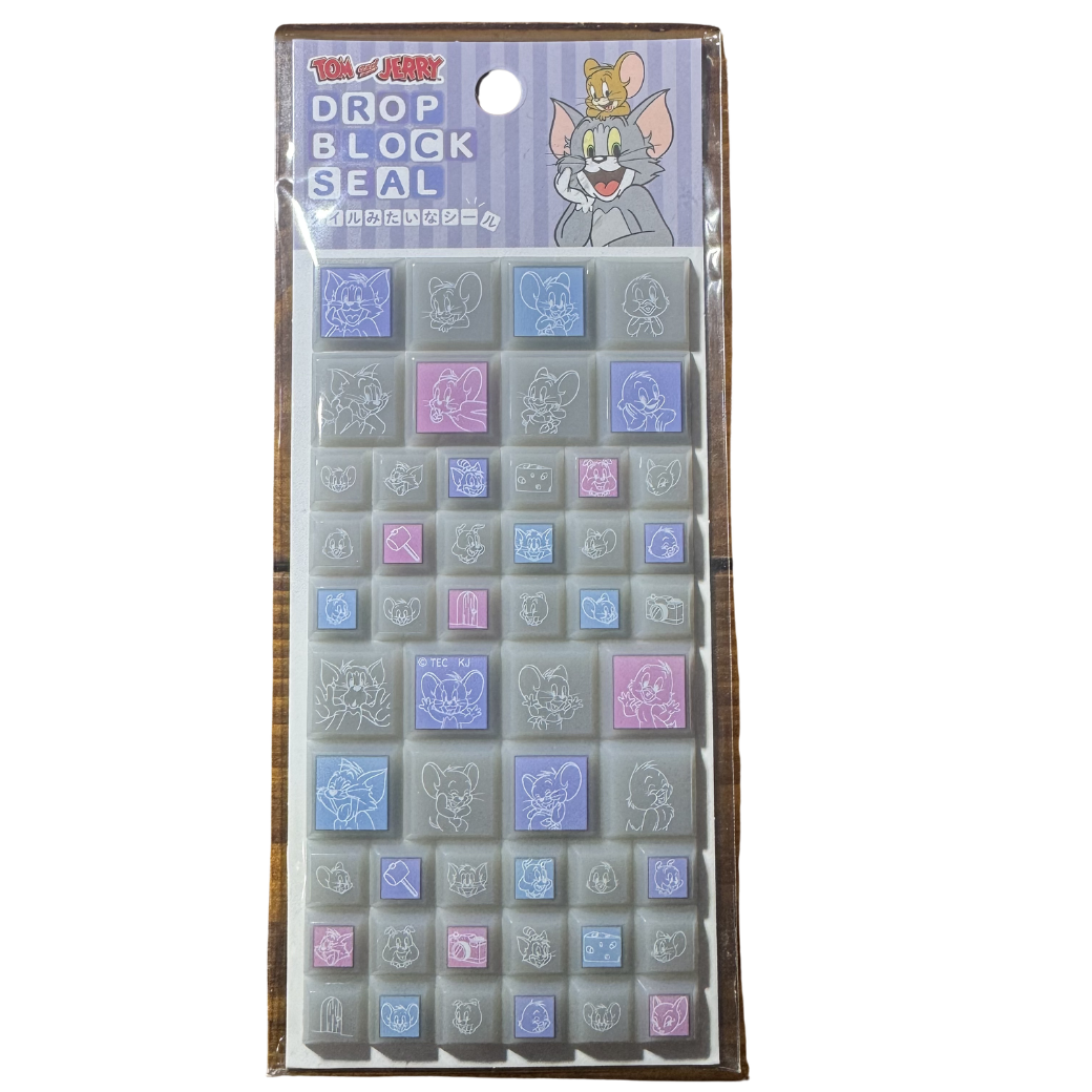 トムとジェリー ドロップブロックシール