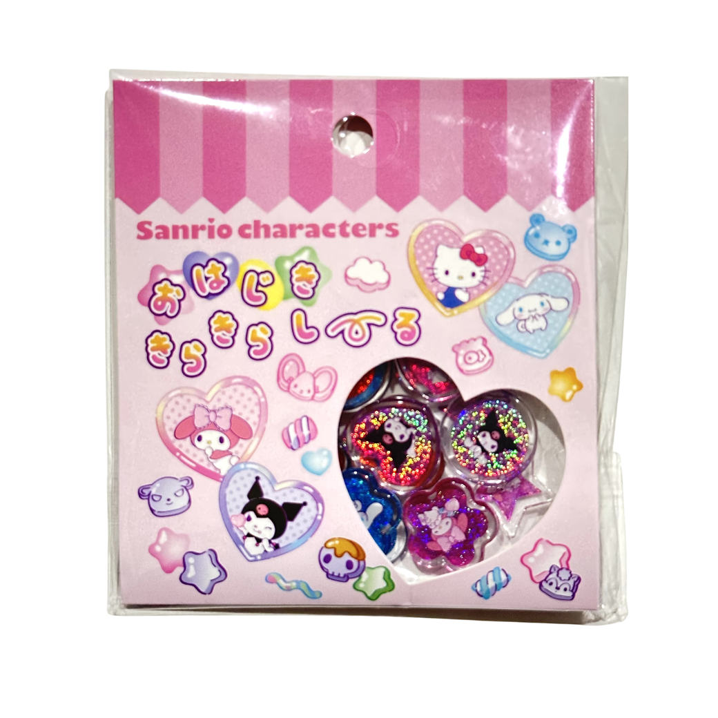 サンリオキャラクターズ おはじきシールフレーク