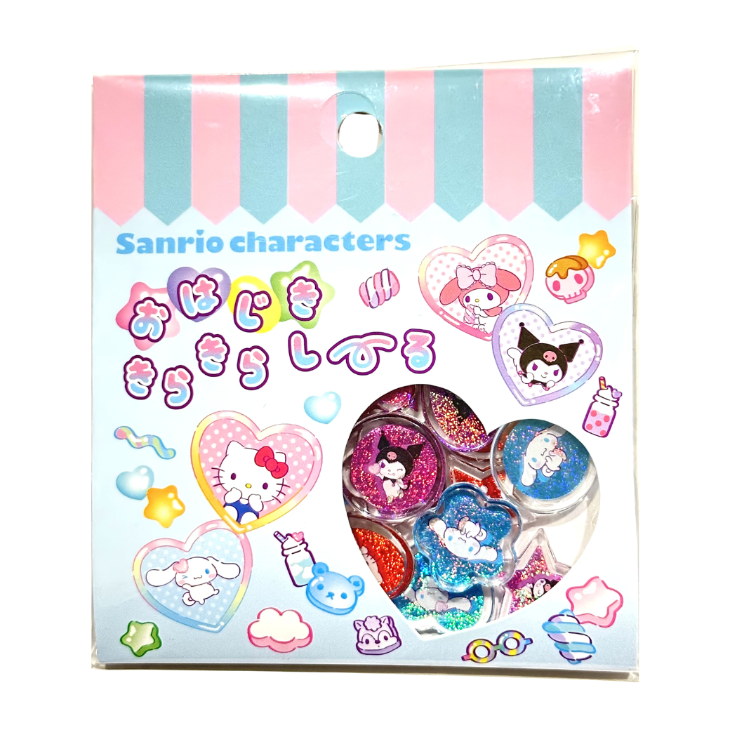 サンリオキャラクターズ おはじきシールフレーク