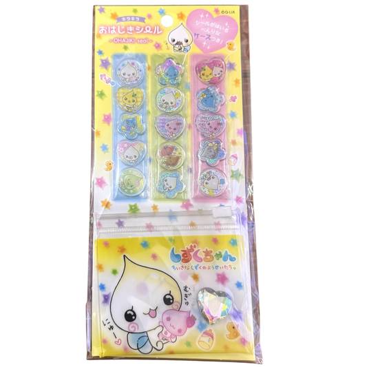 しずくちゃん　 おはじきシール