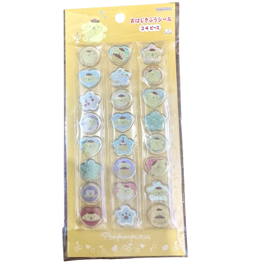 ポムポムプリン　サンリオ　 おはじきシール