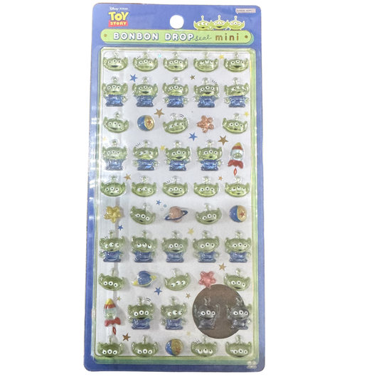 リトルグリーンメン　トイストーリー　 ボンボンドロップシール　ミニ