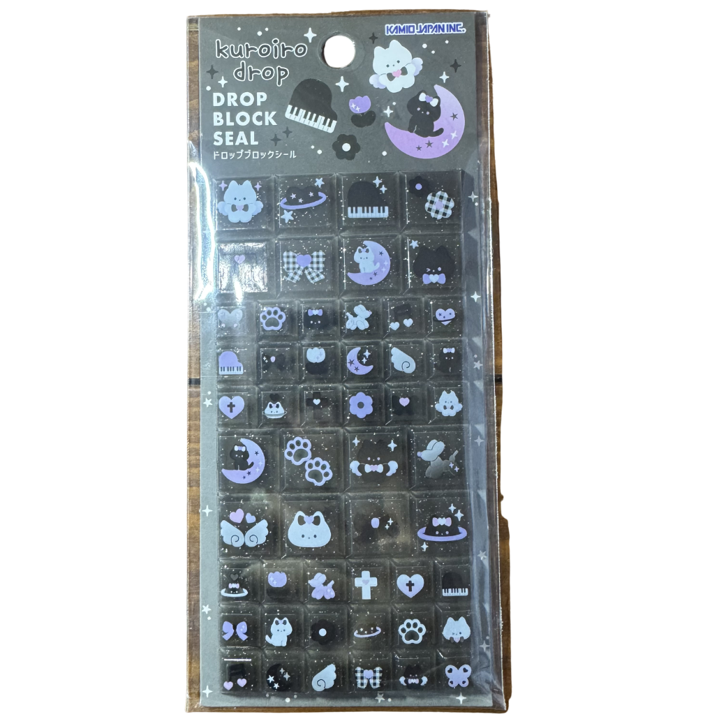 ドロップブロックシール　
