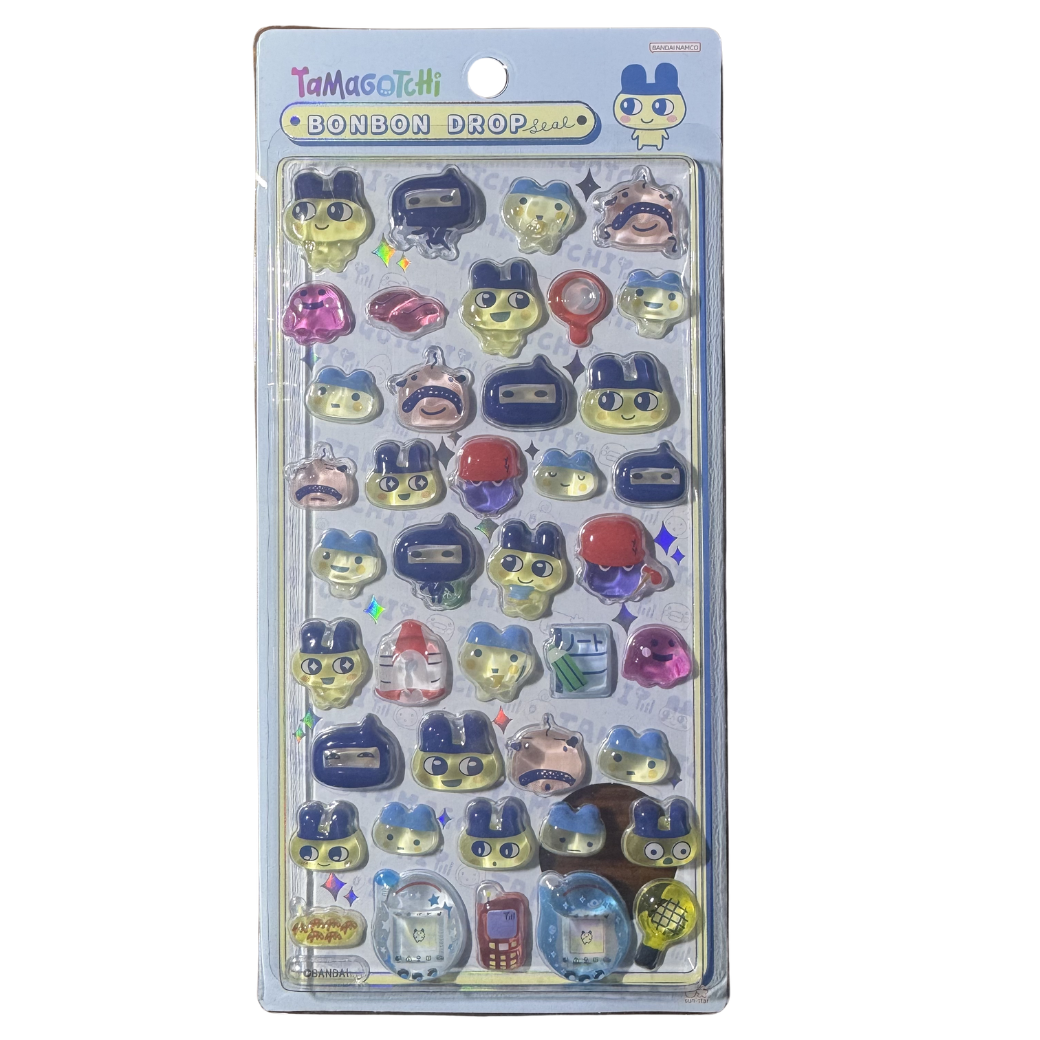 くちぱっち　たまごっち　 ボンボンドロップシール　ミニ